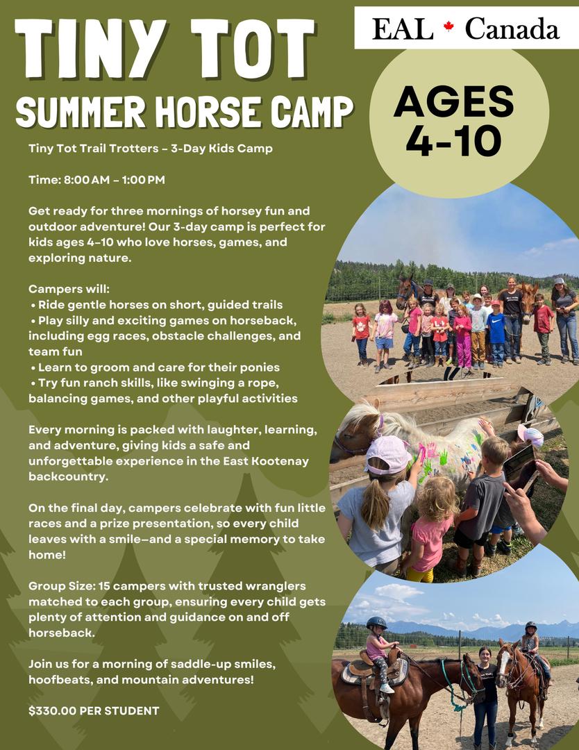 Tiny Tot Trail Trotters